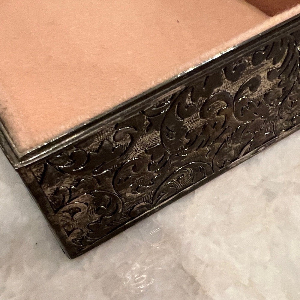 Ornate Silver Box - Picture 3 of 4
